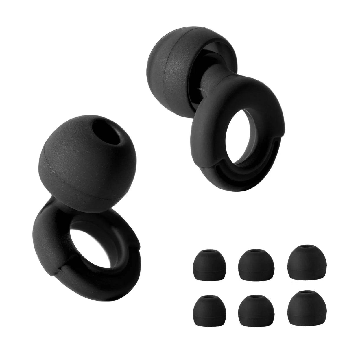 Reusable Soft Silicone Noise Reduction Earplugs Set - Sleep Galleria