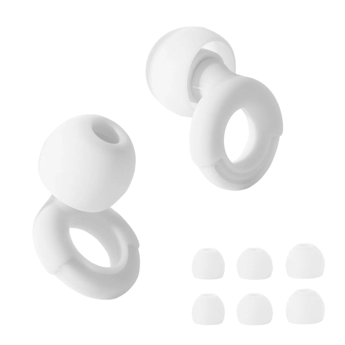 Reusable Soft Silicone Noise Reduction Earplugs Set - Sleep Galleria