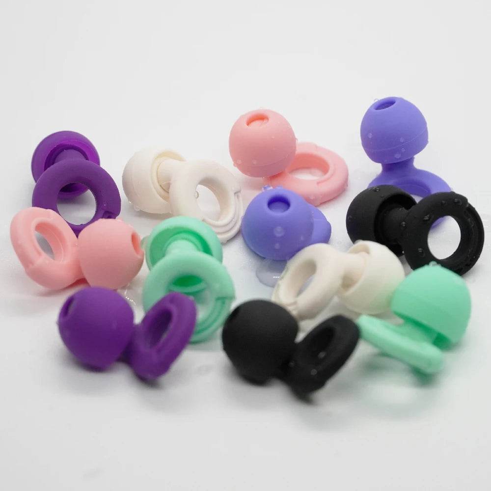 Reusable Soft Silicone Noise Reduction Earplugs Set - Sleep Galleria