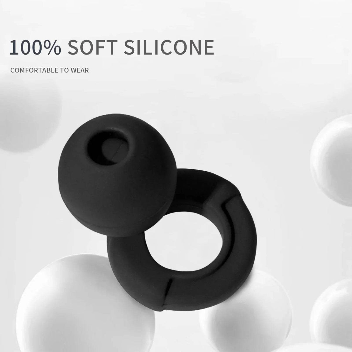 Reusable Soft Silicone Noise Reduction Earplugs Set - Sleep Galleria