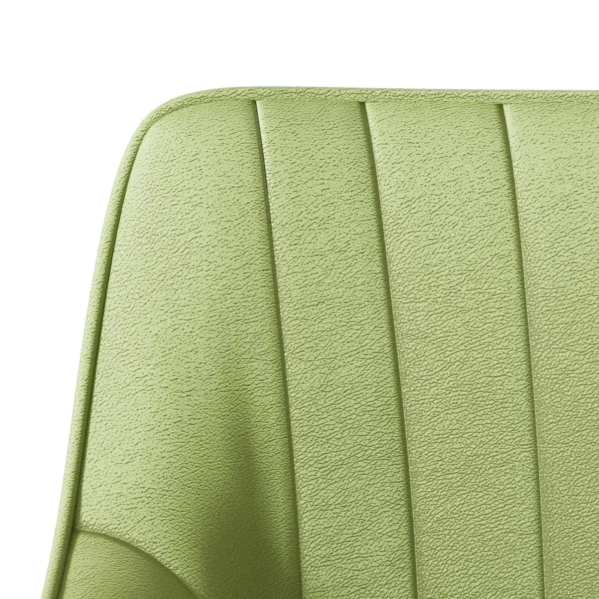 Round Tulip Dining Table With 2 Cushioned PU Chairs Set - Omega Lifestyles