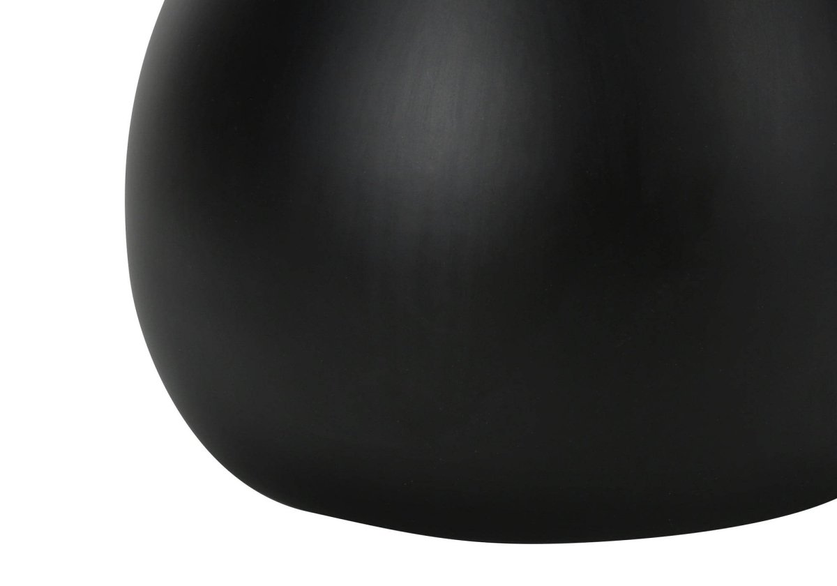 Set Of 2 18-Inch Black Metal Table Lamps With Shades - Sleep Galleria