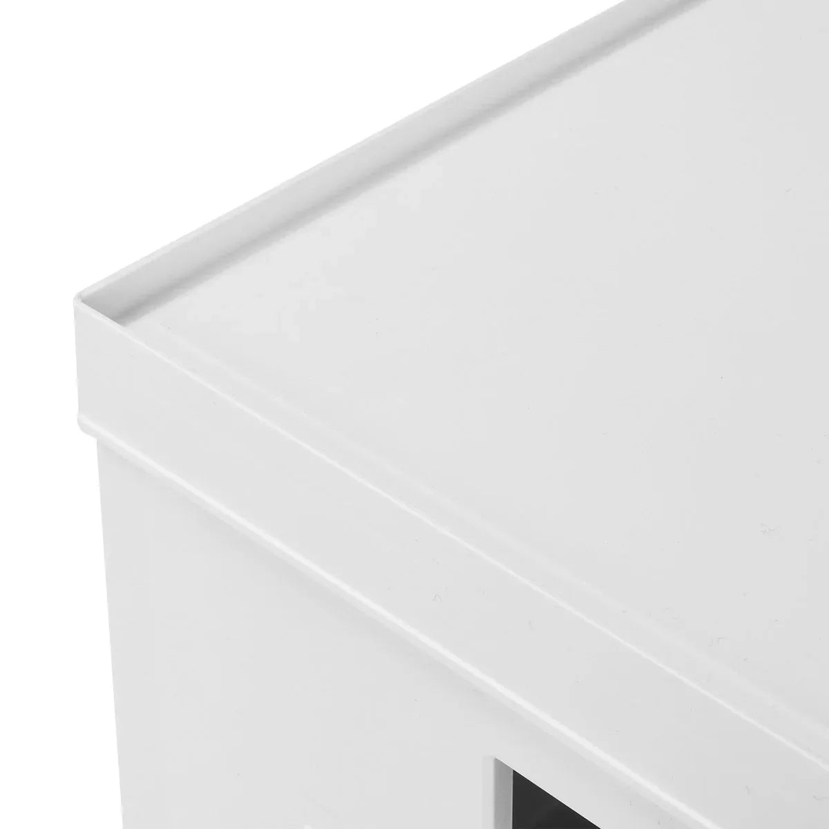 Set of 2 Collapsible Stackable Plastic Storage Boxes With Lids - Omega Lifestyles