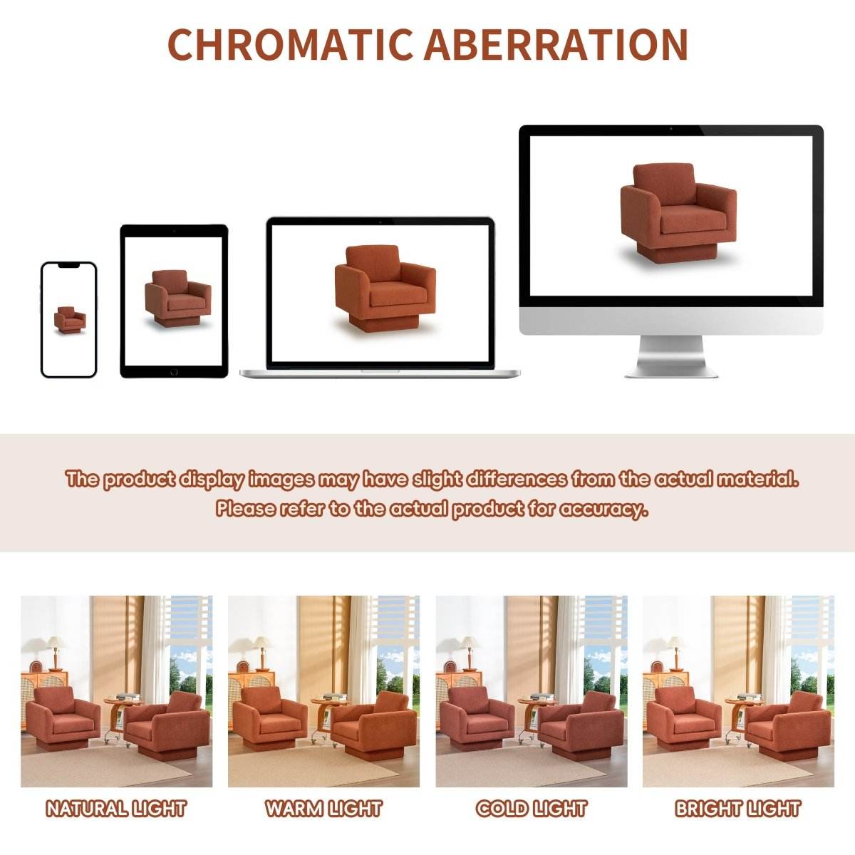 Set of 2 Teddy Sherpa Boucle Swivel Accent Chairs - Omega Lifestyles