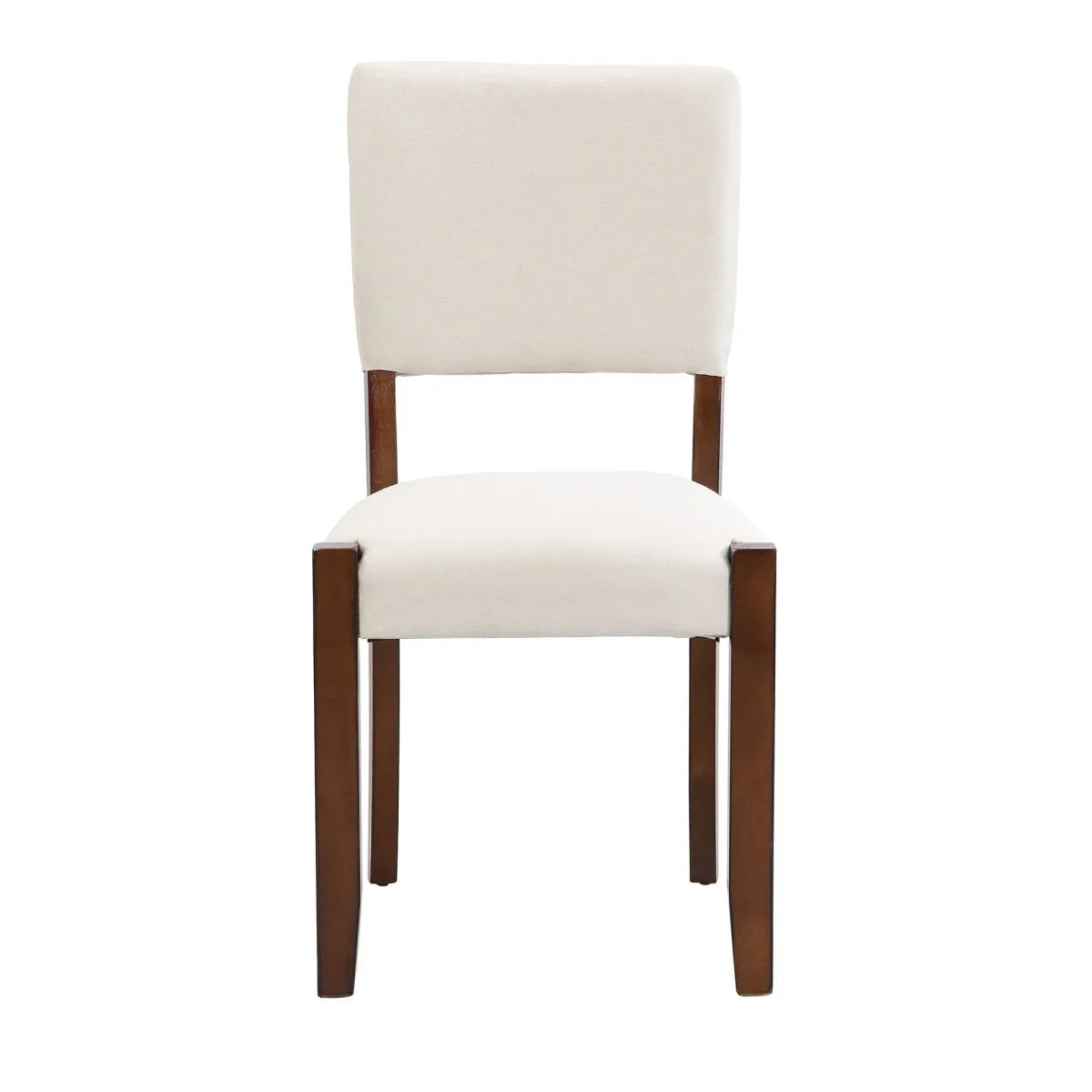 Set Of 4 Ergonomic Upholstered Rubber Wood Dining Chairs - Omega Lifestyles
