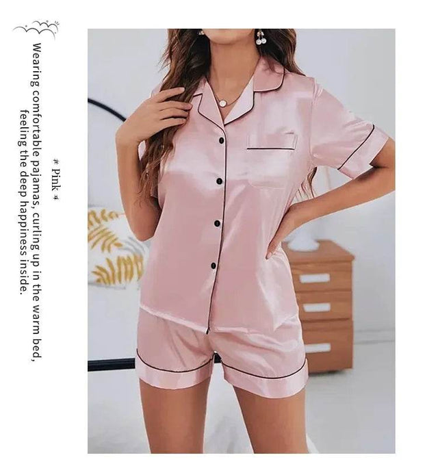 Silk Touch Summer Two-Piece Women's Pajamas Set - Omega Lifestyles