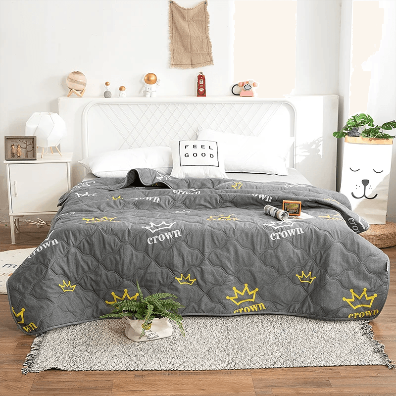 Silky Cooling Lightweight Summer Polyester Blanket - Sleep Galleria