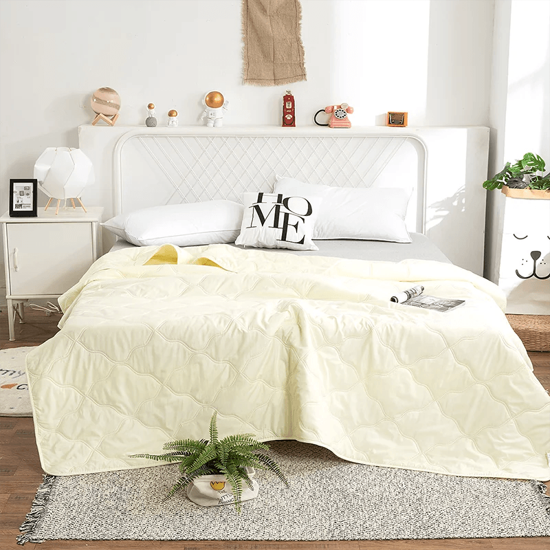 Silky Cooling Lightweight Summer Polyester Blanket - Sleep Galleria