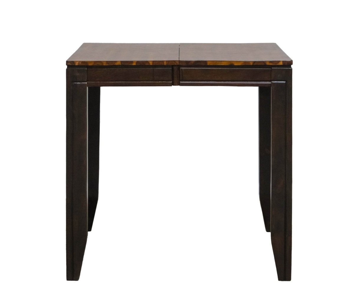 Solid Wood Transitional Brown Gathering Height Table - Serenova - Omega Lifestyles