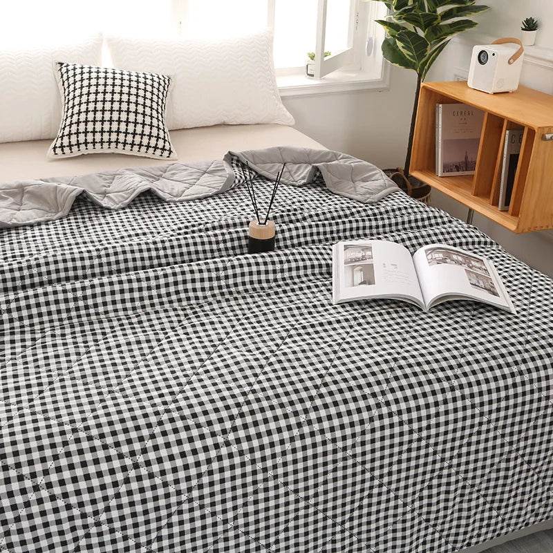 Summer Washed Quilted Polyester Cotton Blanket - Sleep Galleria