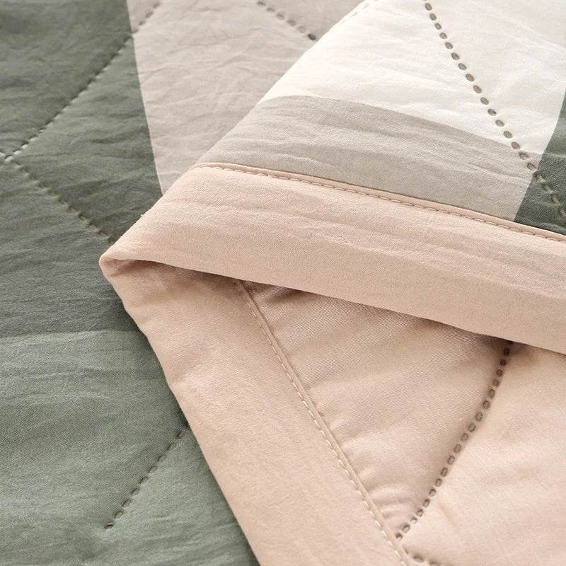 Summer Washed Quilted Polyester Cotton Blanket - Sleep Galleria