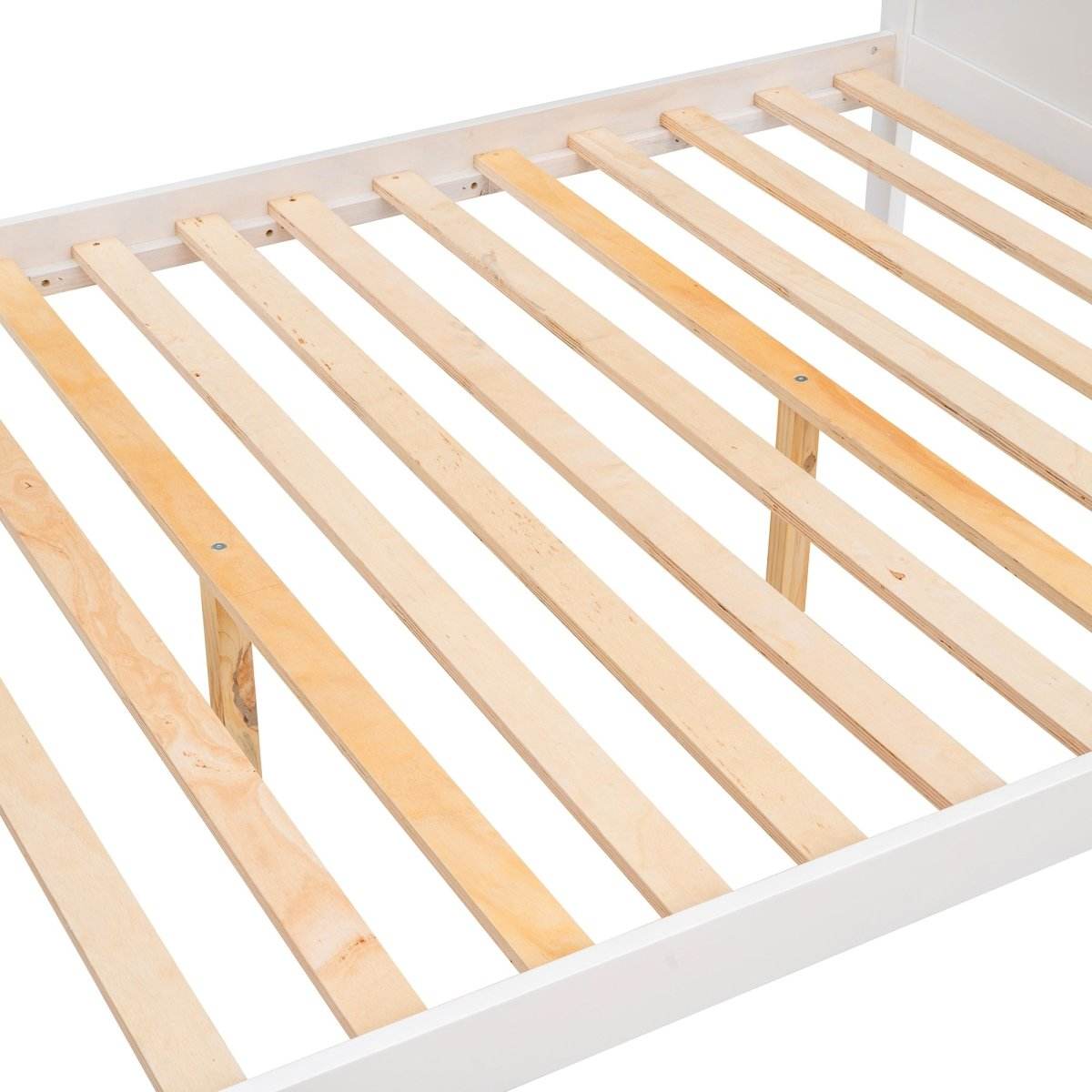 Twin Over Full Solid Wood Bunk Bed With Storage Staircase - Sleep Galleria