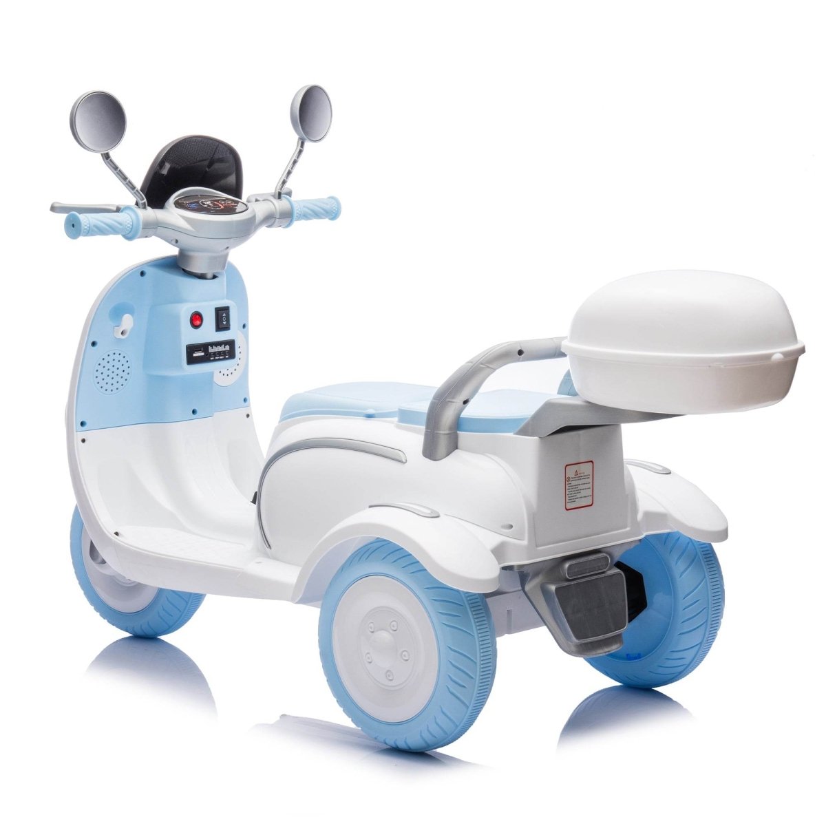 Two - Seater Kids Electric Ride - On Motorcycle With Bluetooth - Serenova - Omega Lifestyles