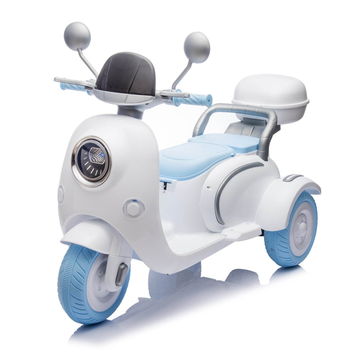 Two - Seater Kids Electric Ride - On Motorcycle With Bluetooth - Serenova - Omega Lifestyles