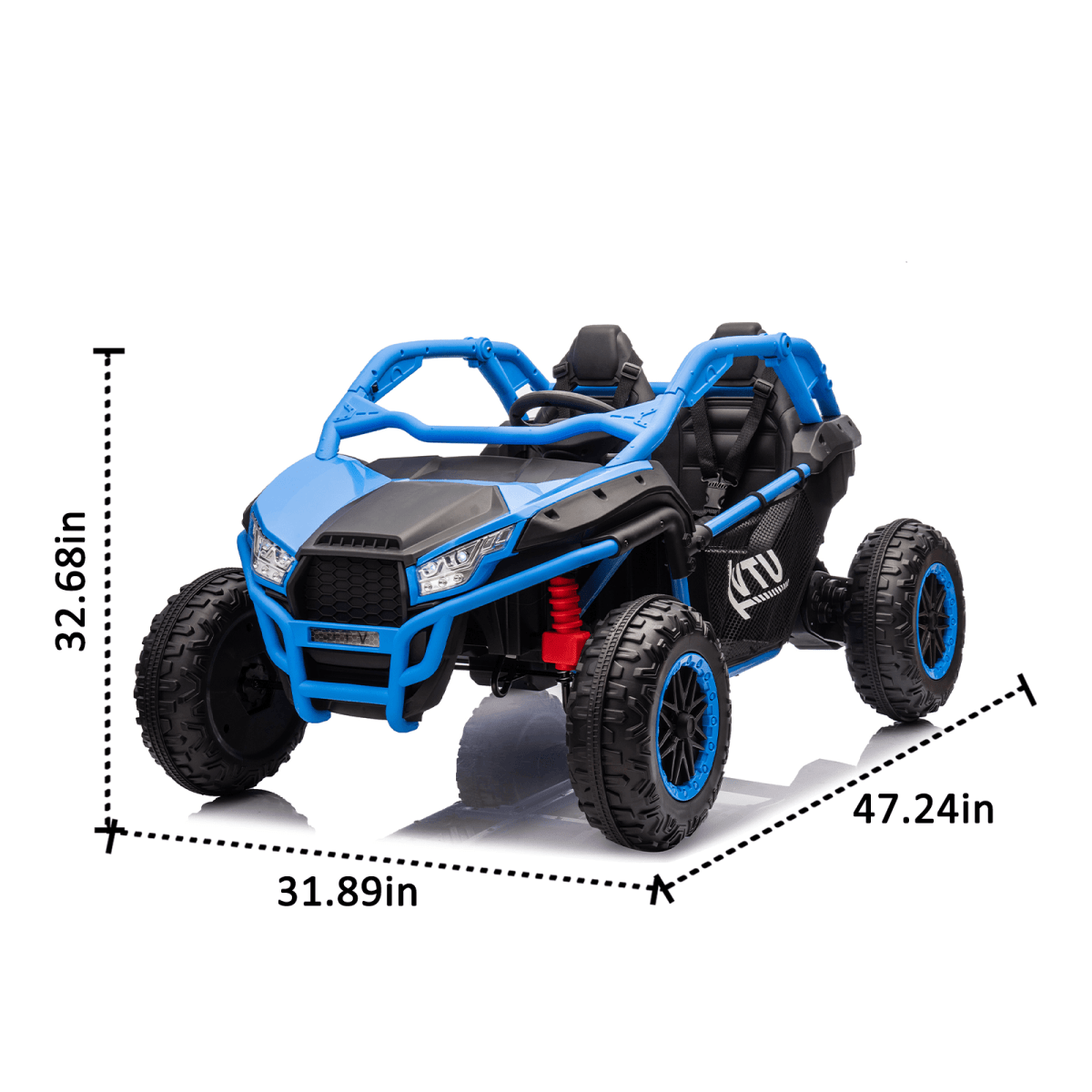 Two - Seater Remote Control Kids Ride On UTV - Serenova - Omega Lifestyles