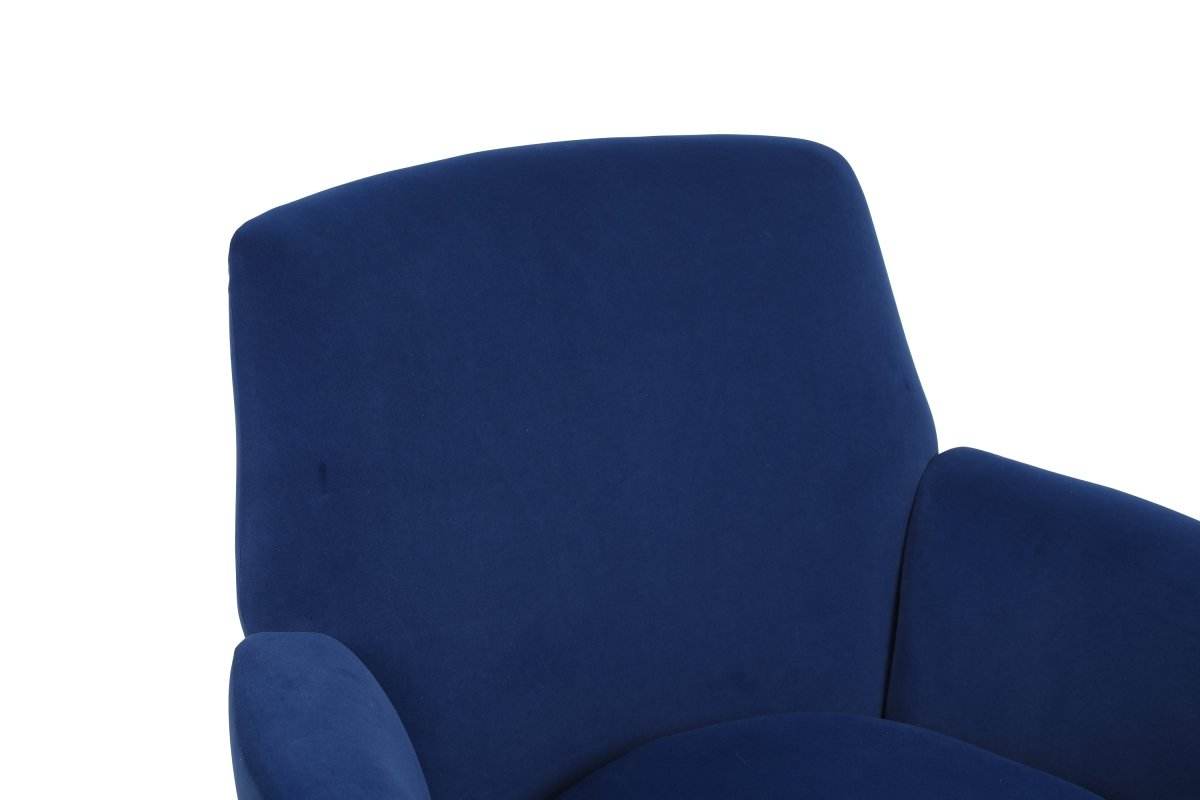 Velvet Swivel Barrel Accent Chair With Iron Base - Sleep Galleria