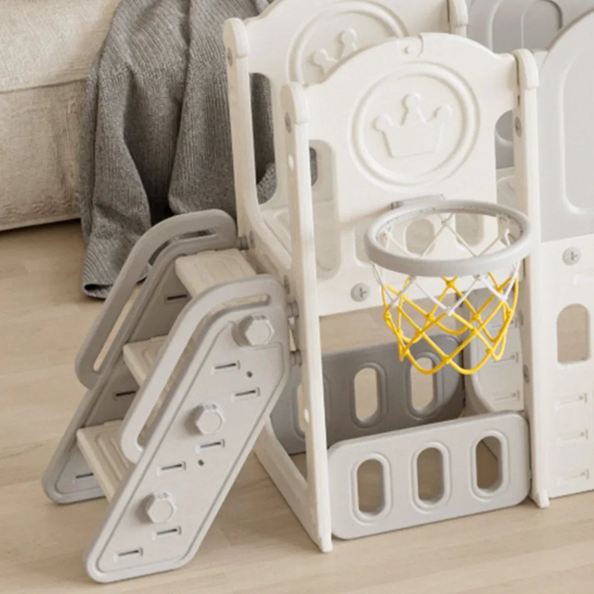 Versatile Toddler Slide 11-in-1 Activity Center Polyethylene - Omega Lifestyles