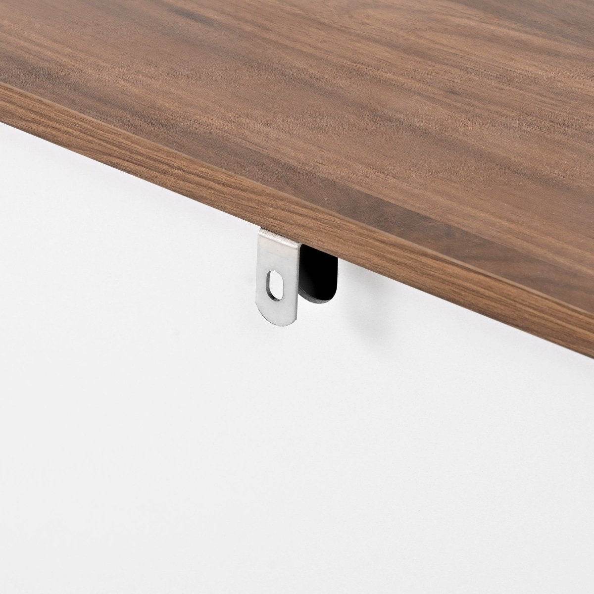 White Classic Modern 5-Drawer Wood Dresser - Sleep Galleria