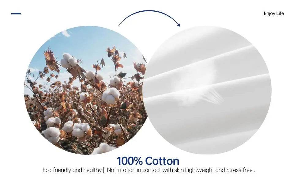 3-Piece 100% Cotton Soft Sheet Set - Sleep Galleria