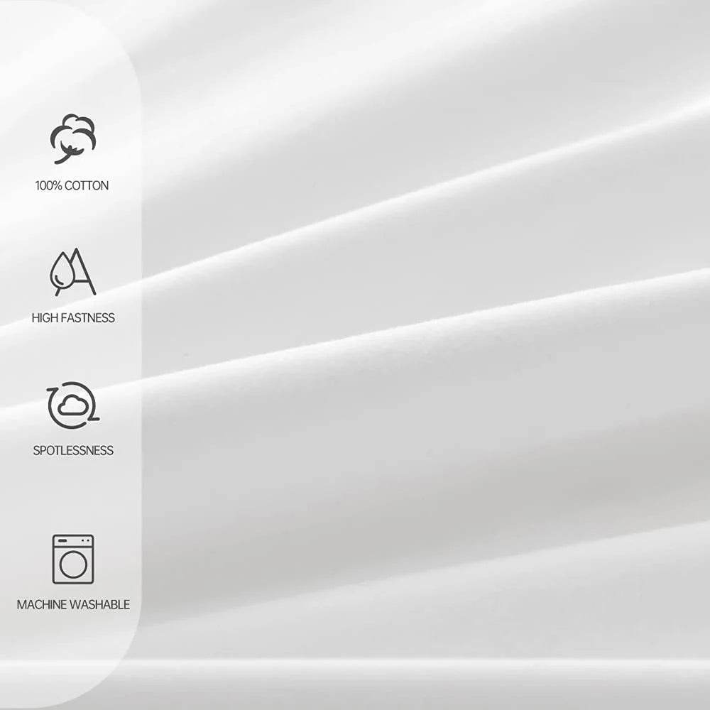 3-Piece 100% Cotton Soft Sheet Set - Sleep Galleria