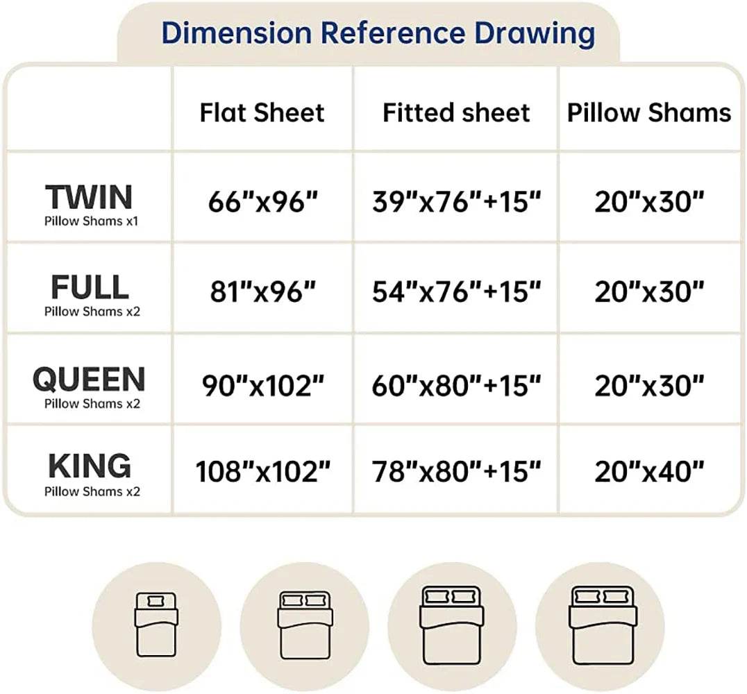 3-Piece 100% Cotton Soft Sheet Set - Sleep Galleria