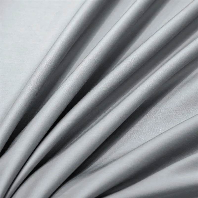 100% Bamboo Bed Sheet Flat Bed Sheets Luxury Flat Sheet Solid Color Single/Double/King/Queen Size Bed Linens Summer Cooling 2024 - Sleep Galleria