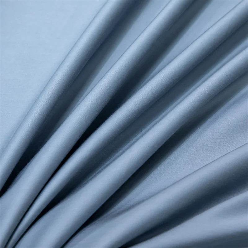 100% Bamboo Bed Sheet Flat Bed Sheets Luxury Flat Sheet Solid Color Single/Double/King/Queen Size Bed Linens Summer Cooling 2024 - Sleep Galleria