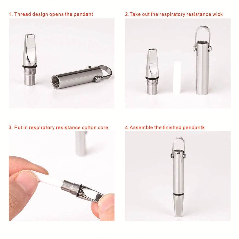 1/10 Flavors Aromatherapy Diffuser Necklace Pendant Quitting Smoking Breathing Necklace Neutral & Essential Oil Diffuser Lockets - Sleep Galleria