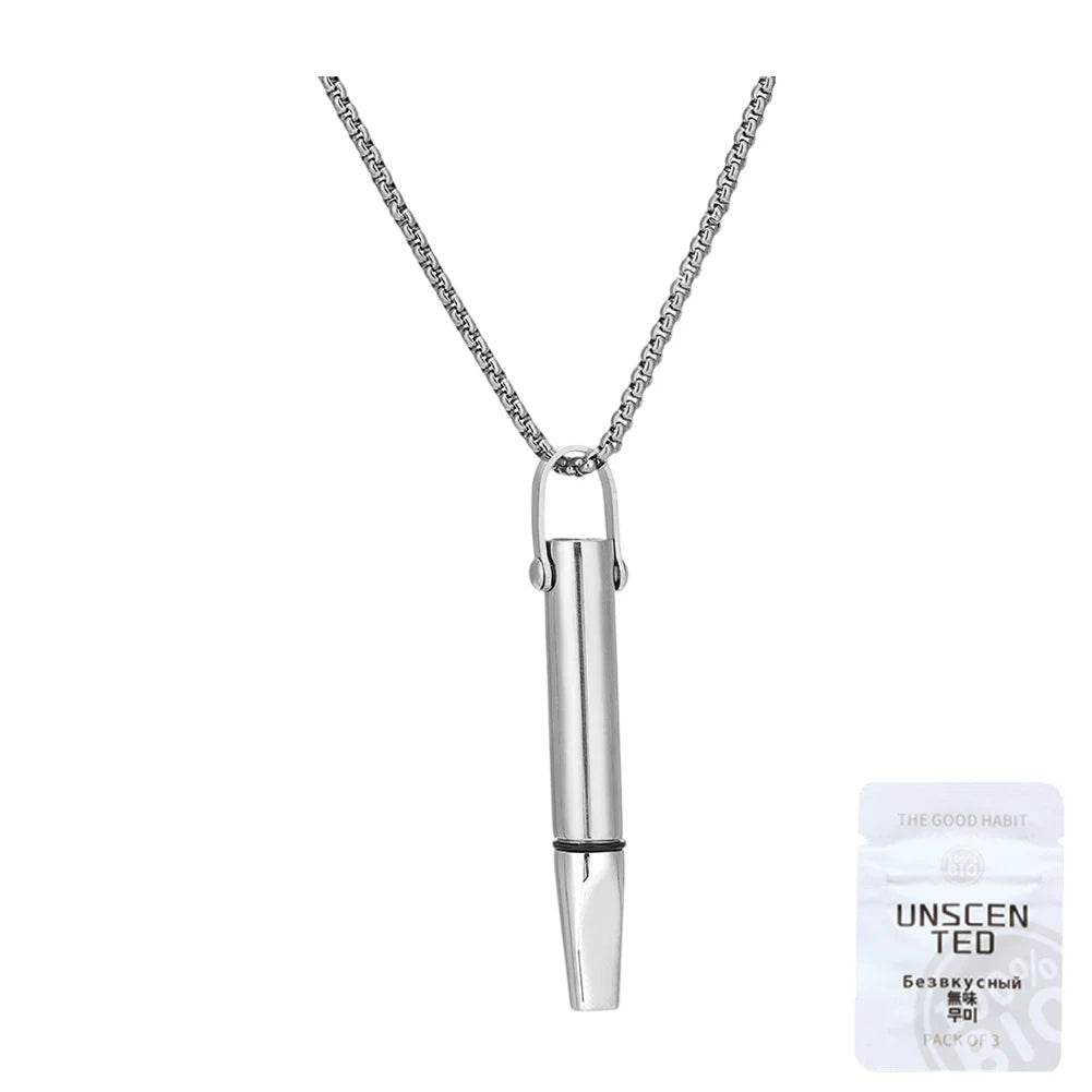 1/10 Flavors Aromatherapy Diffuser Necklace Pendant Quitting Smoking Breathing Necklace Neutral & Essential Oil Diffuser Lockets - Sleep Galleria