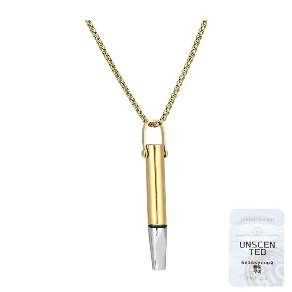 1/10 Flavors Aromatherapy Diffuser Necklace Pendant Quitting Smoking Breathing Necklace Neutral & Essential Oil Diffuser Lockets - Sleep Galleria