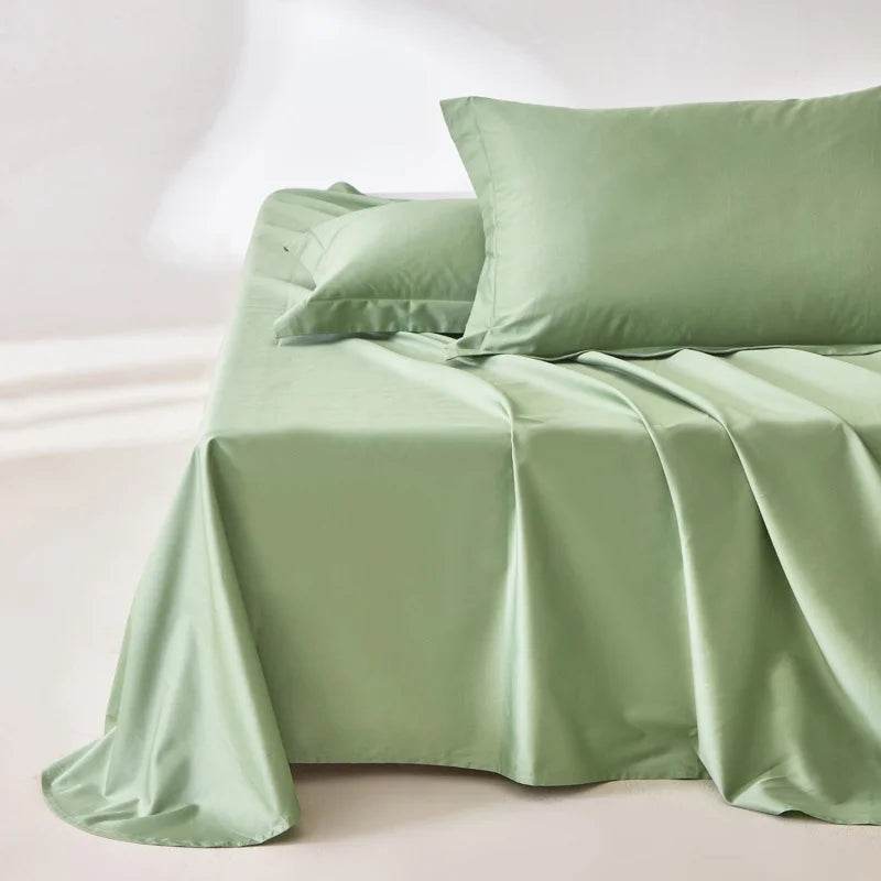 1Pc 100% Egyptian Cotton Flat Sheet High Quality Bed Sheet Luxurious 800 Thread Count Pure Cotton Top Sheets Soft Home Bed Linen - Sleep Galleria