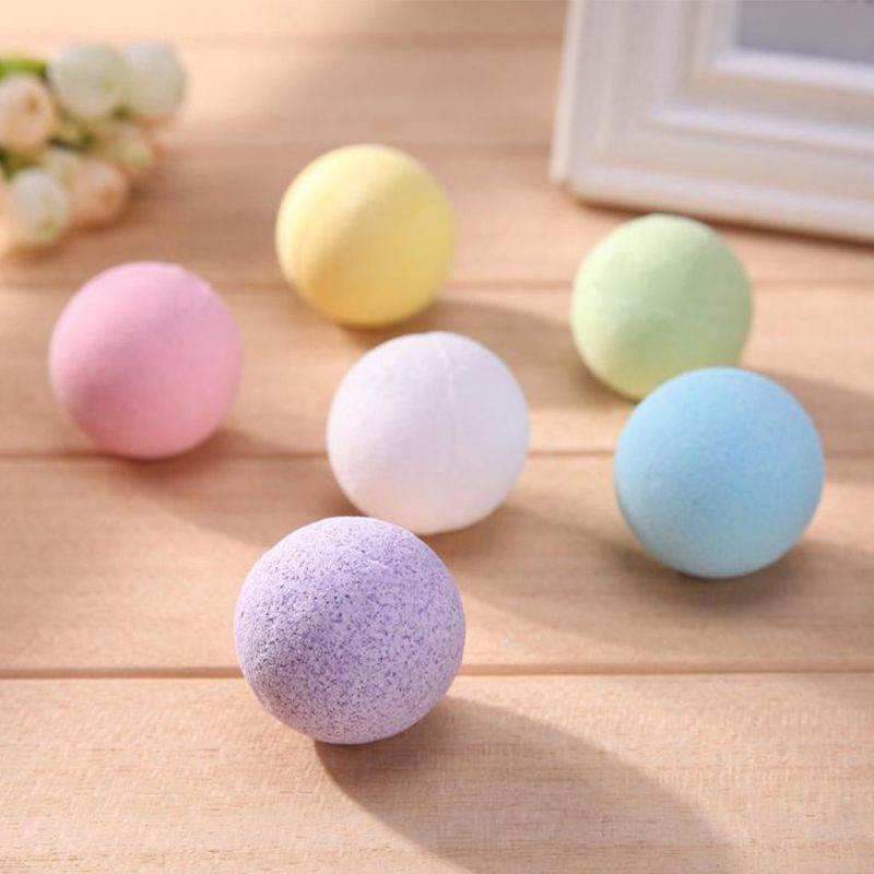 1Pc 20g Small Bath Bomb Body Stress Relief Bubble Ball Moisturize Shower Cleaner for Bathtub Bathroon Supplies - Omega Lifestyles