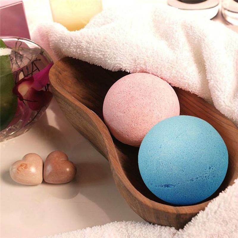 1Pc 20g Small Bath Bomb Body Stress Relief Bubble Ball Moisturize Shower Cleaner for Bathtub Bathroon Supplies - Omega Lifestyles