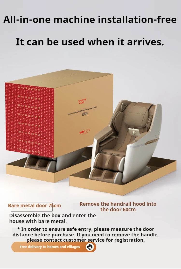 2 Year Warranty 4D SL Airbag Zero Gravity full body Massage Chair Home 3D Office Foot Roller Shiatsu Office Chair Massage Sofa - Sleep Galleria