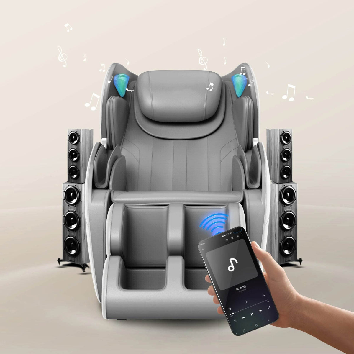 2 Year Warranty 4D SL Airbag Zero Gravity full body Massage Chair Home 3D Office Foot Roller Shiatsu Office Chair Massage Sofa - Sleep Galleria