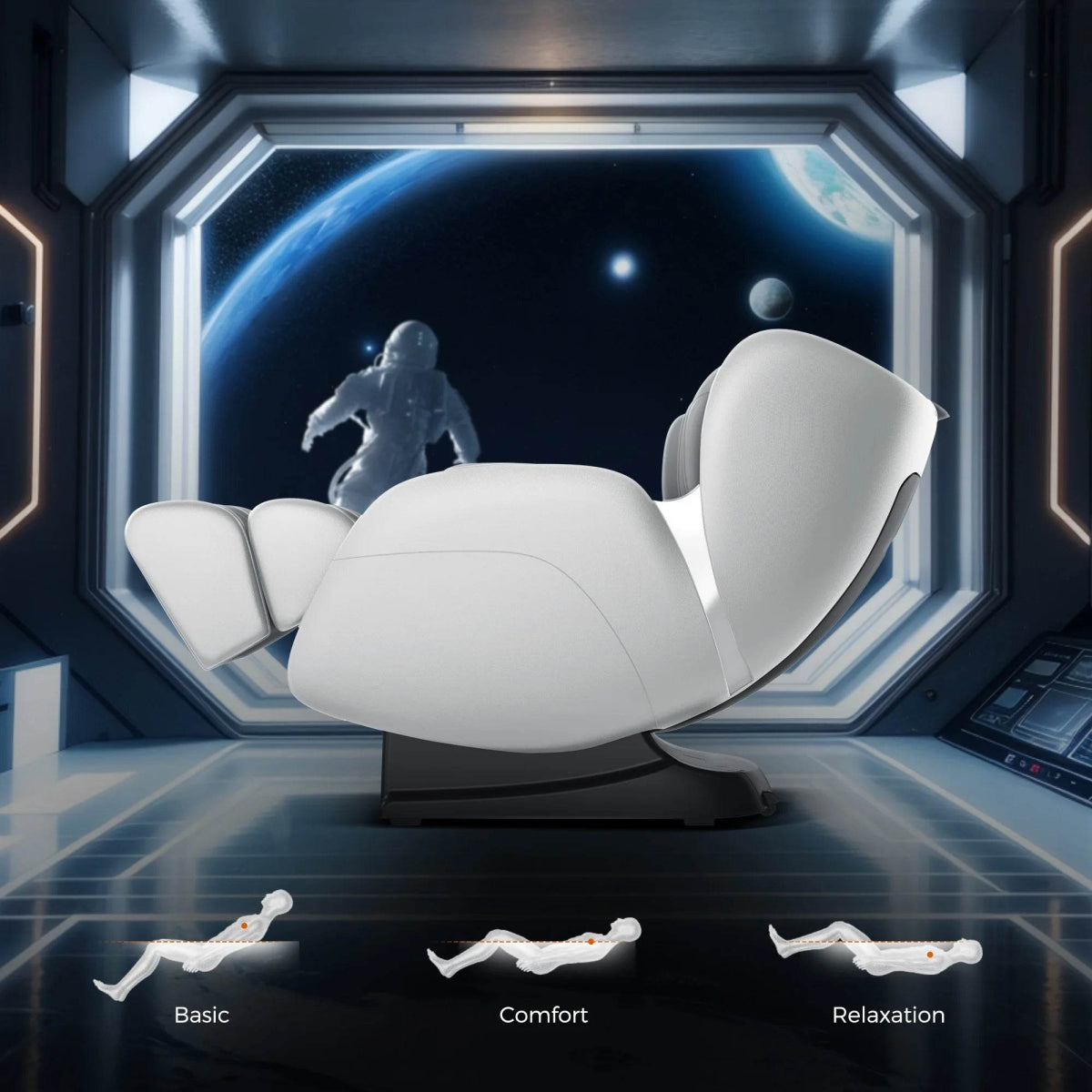 2 Year Warranty 4D SL Airbag Zero Gravity full body Massage Chair Home 3D Office Foot Roller Shiatsu Office Chair Massage Sofa - Sleep Galleria