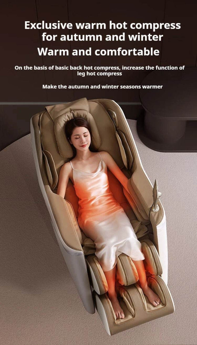 2 Year Warranty 4D SL Airbag Zero Gravity full body Massage Chair Home 3D Office Foot Roller Shiatsu Office Chair Massage Sofa - Sleep Galleria