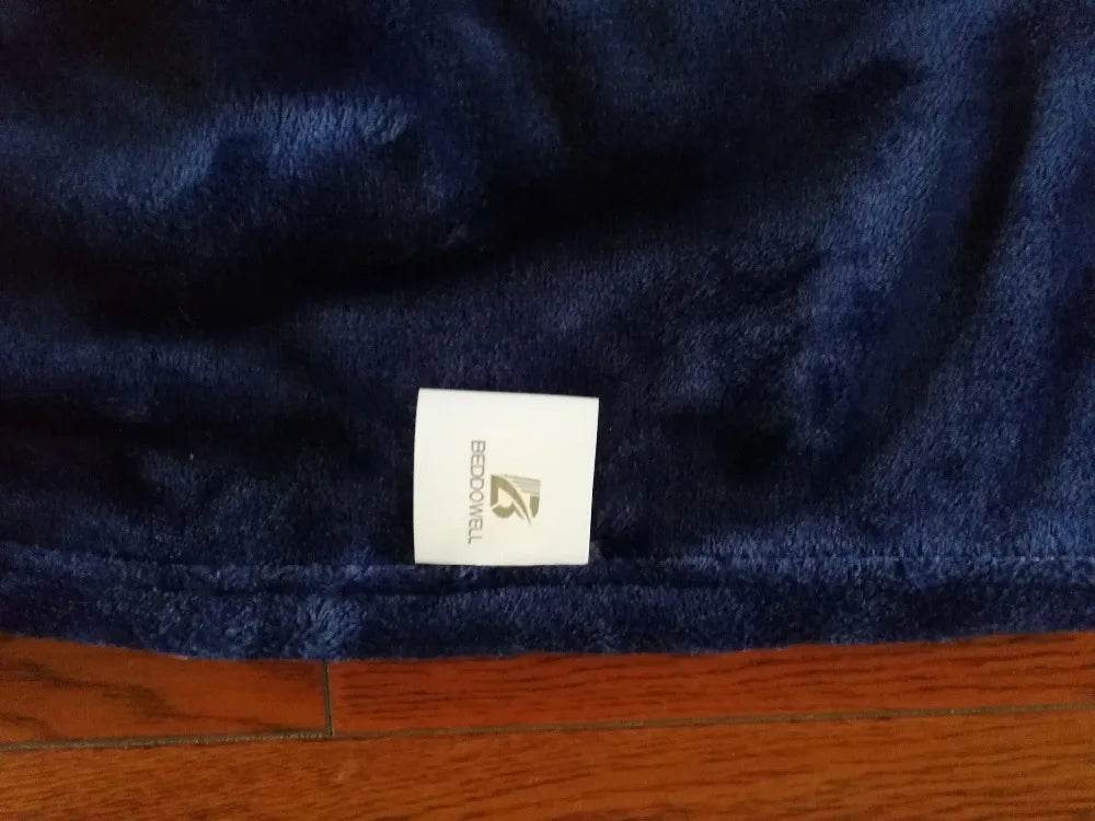 230GSM Coral Fleece Flannel Blankets For Beds Solid Blue Pink Soft Warm Thin Bedspread Sofa Cover Faux Fur Plaid Blanket - Sleep Galleria