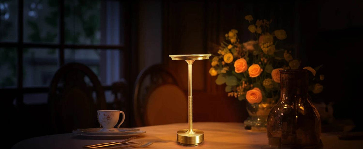 2PCS Rechargeable Wireless Table Lamp for Bedroom, Rechargeable, Touch Lamp, Camping Candle, Creative, USB-C, Desk Lamp - Sleep Galleria