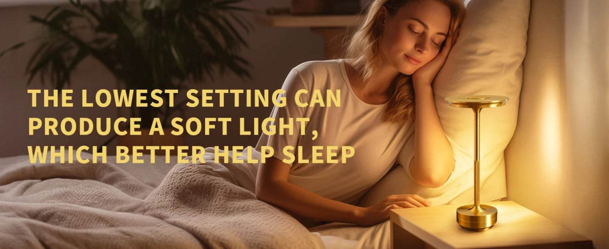 2PCS Rechargeable Wireless Table Lamp for Bedroom, Rechargeable, Touch Lamp, Camping Candle, Creative, USB-C, Desk Lamp - Sleep Galleria