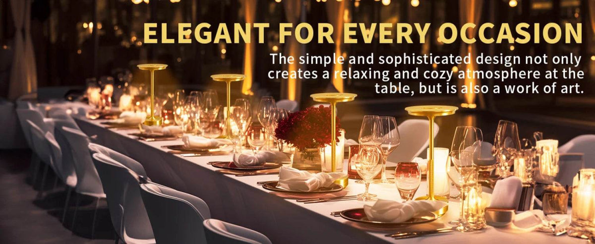 2PCS Rechargeable Wireless Table Lamp for Bedroom, Rechargeable, Touch Lamp, Camping Candle, Creative, USB-C, Desk Lamp - Sleep Galleria