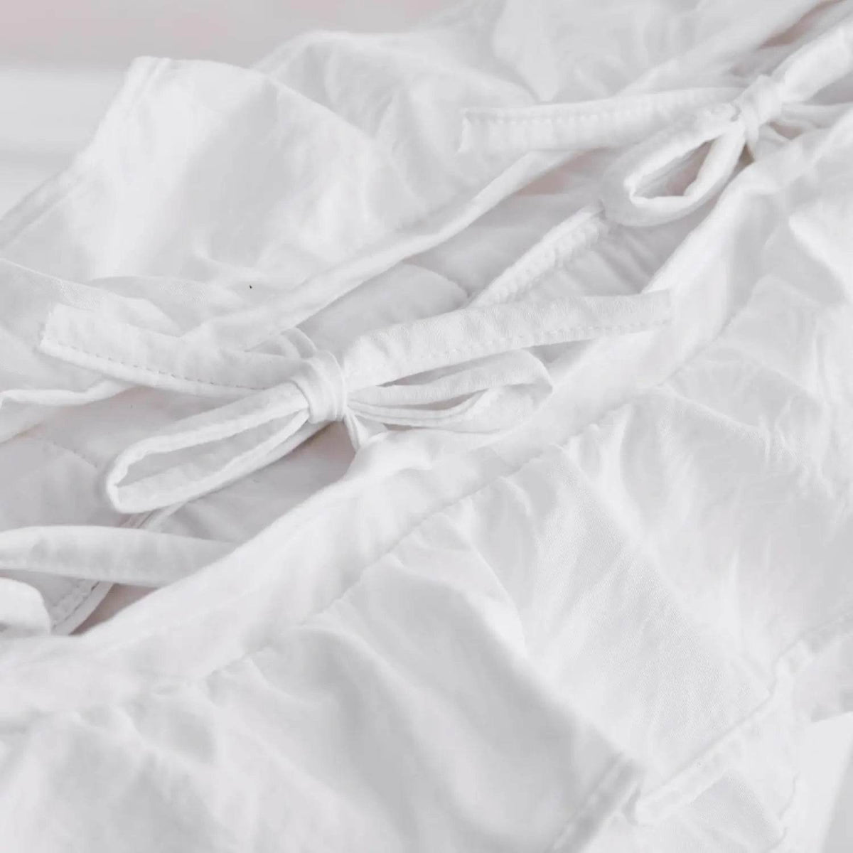 3 Piece Ruffled Duvet Cover Set Queen,Farmhouse Ruffle Comforter Set,Cozy Bedding Set - 1 Ruffle Comforter and 2 Pillowcases - Sleep Galleria