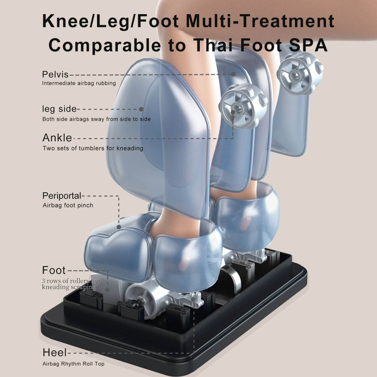 5D Massage Chair Yoga Stretch Zero Gravity Massage Chairs Automatic Calfrest Extension Calf Kneading Full Body Relaxation Gits - Sleep Galleria