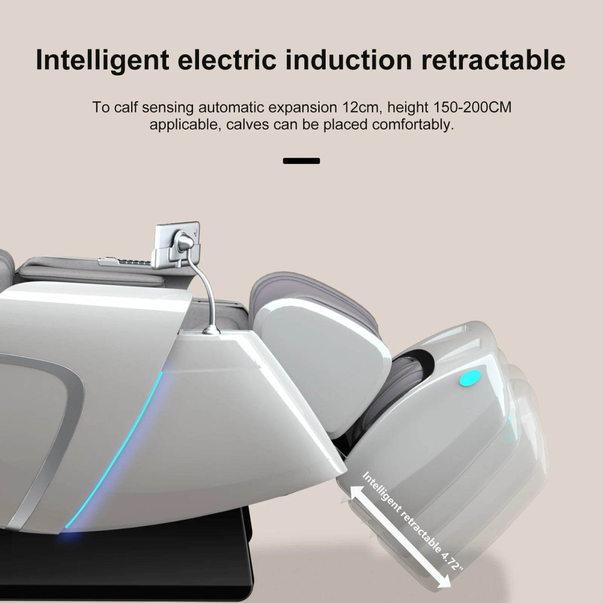 5D Massage Chair Yoga Stretch Zero Gravity Massage Chairs Automatic Calfrest Extension Calf Kneading Full Body Relaxation Gits - Sleep Galleria