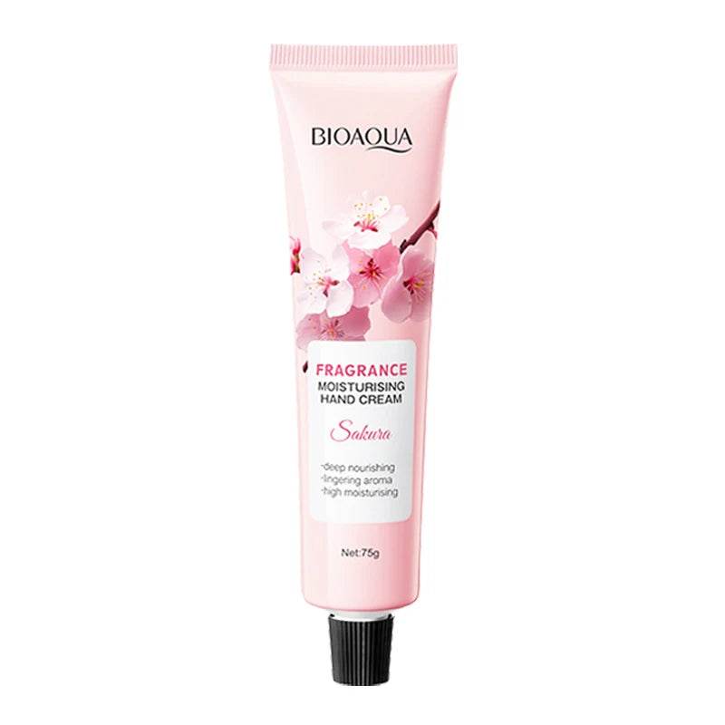75g BIOAQUA Lavender Sakura Moisturizing Hand Cream Jasmine Moisturizing Nourishing Hydrating Hands Moisturizer Skin Care - Sleep Galleria