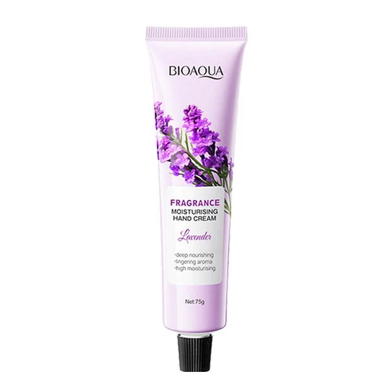 75g BIOAQUA Lavender Sakura Moisturizing Hand Cream Jasmine Moisturizing Nourishing Hydrating Hands Moisturizer Skin Care - Sleep Galleria