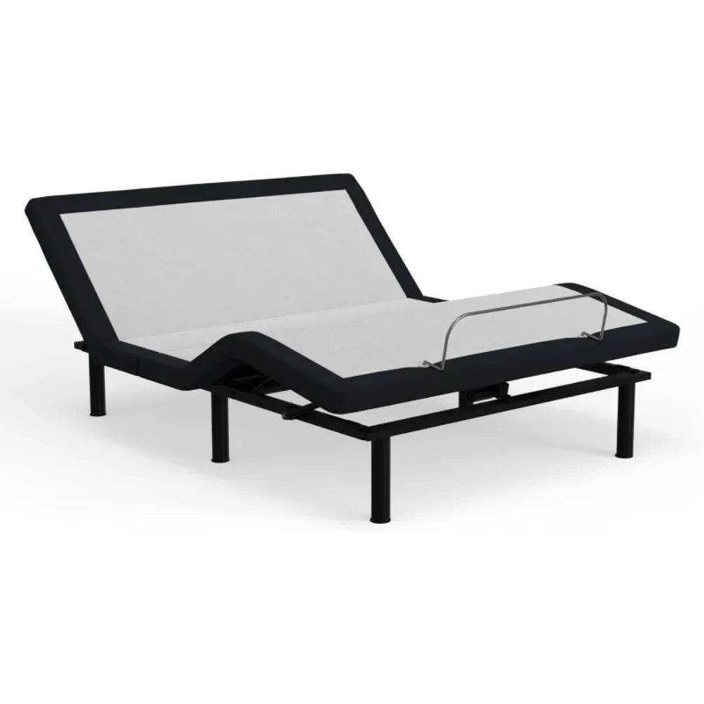 Adjustable Bed Base Frame with Head and Foot Incline, Wireless Remote Control, Easy Assembly, and 10 Year Warranty - Sleep Galleria