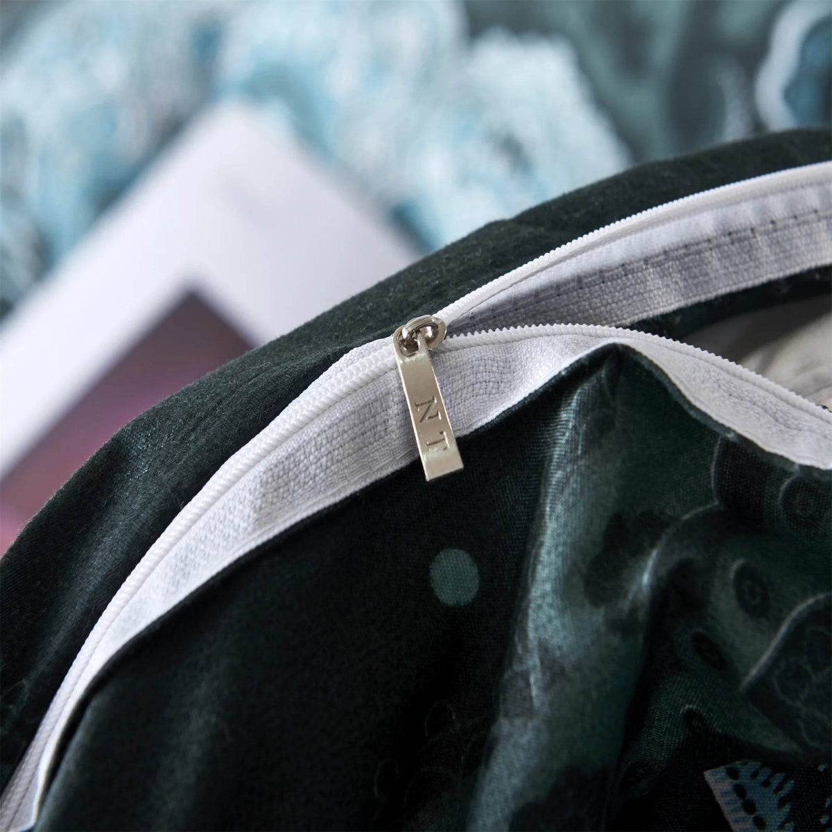 Bohemian Style Bed Sheets Three Piece Blue Colored Bohemian Indian Mandala Bedding Set Exotic Bohemian Style Quilt Cover - Sleep Galleria