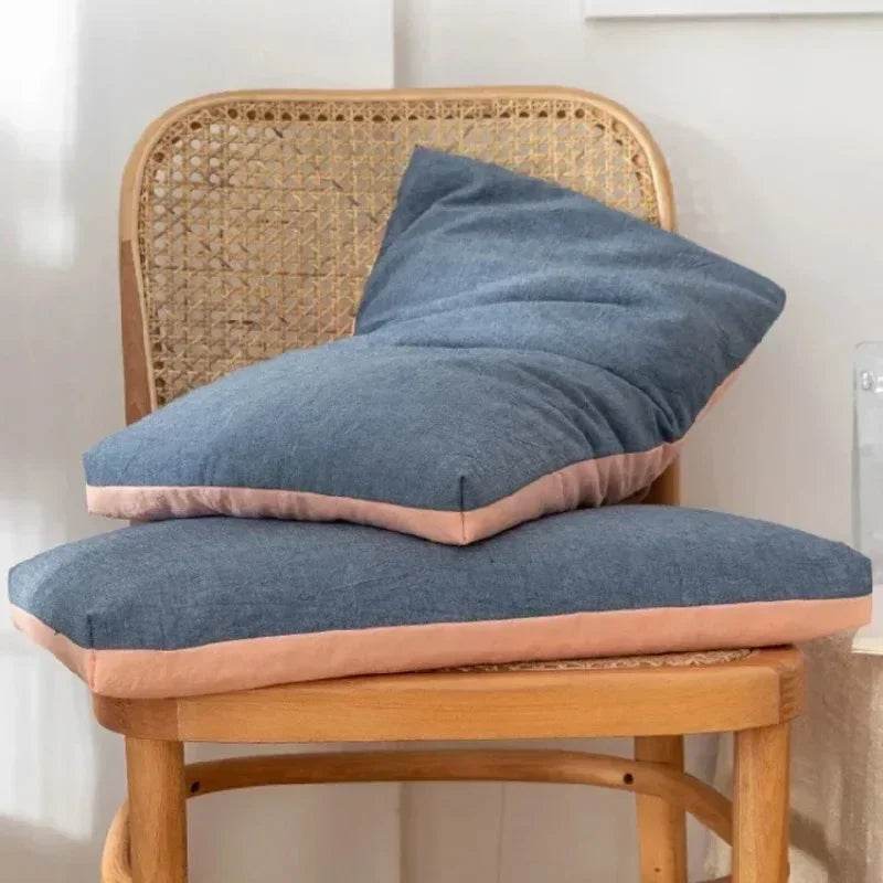 Buckwheat Pillows 100% Organic Coarse Cloth Package Organic Buckwheat Hulls Natural Cooling Technology and Relieve Cervical Pain - Sleep Galleria