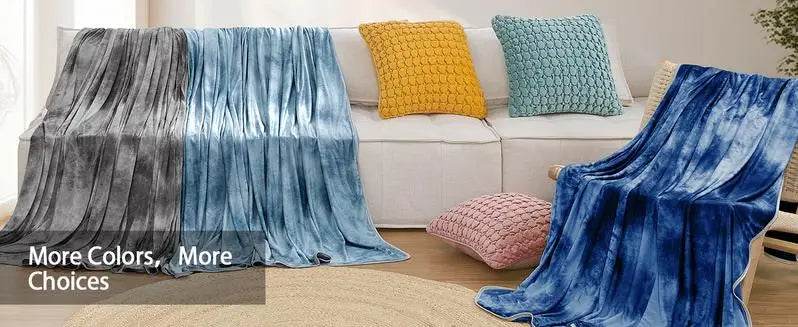 Cooling Blanket Tie Dye Queen Size, Summer Blankets for Hot Sleepers & Night Sweat, Cold Cool Lightweight Cooling Blanket - Omega Lifestyles